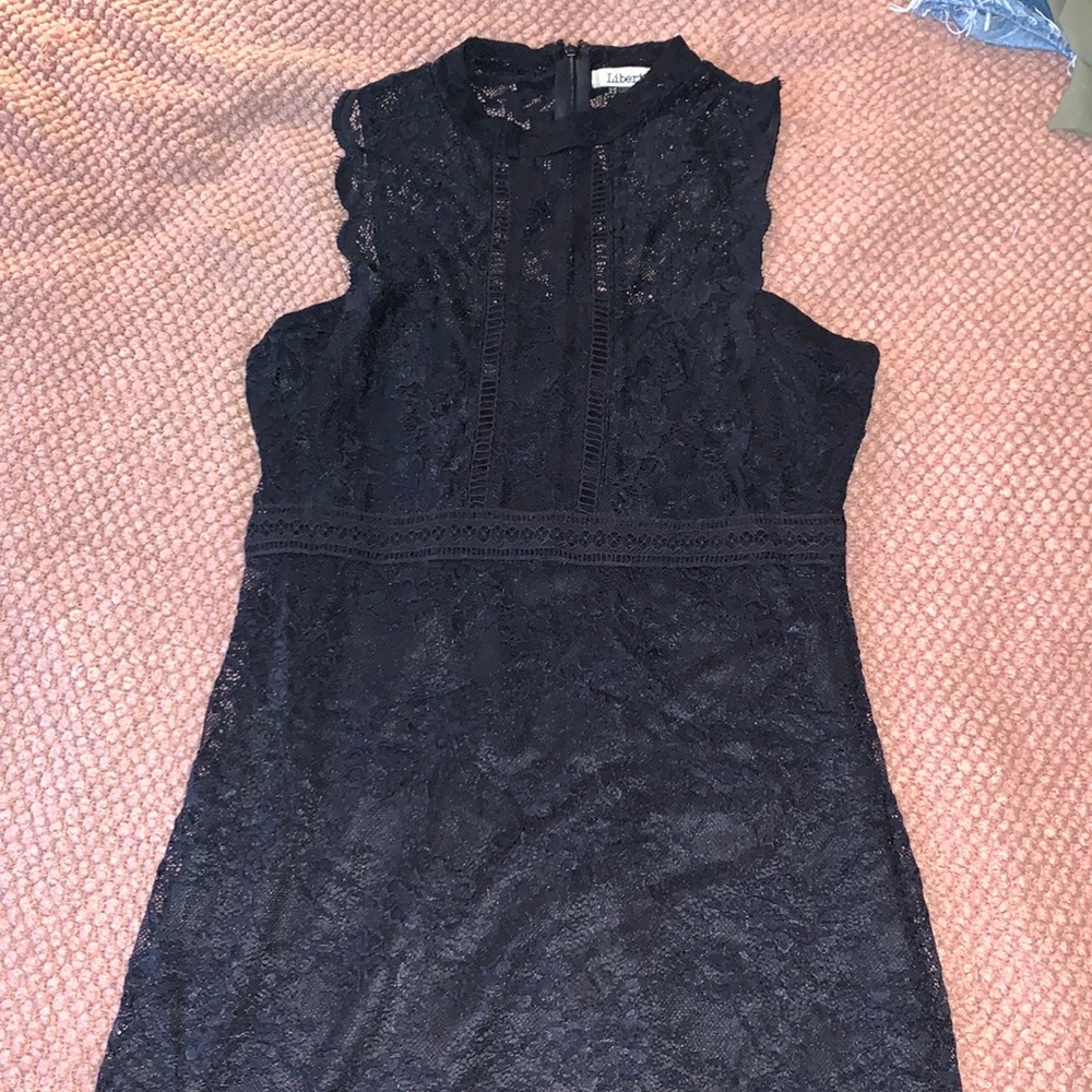Lace Black Dress